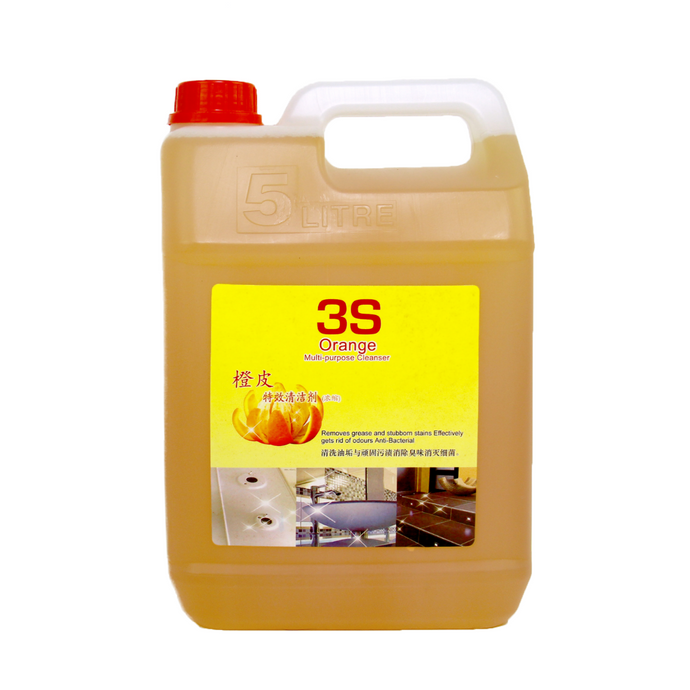 Orange Multi-purpose Cleanser (5L) - 3S HomeCare